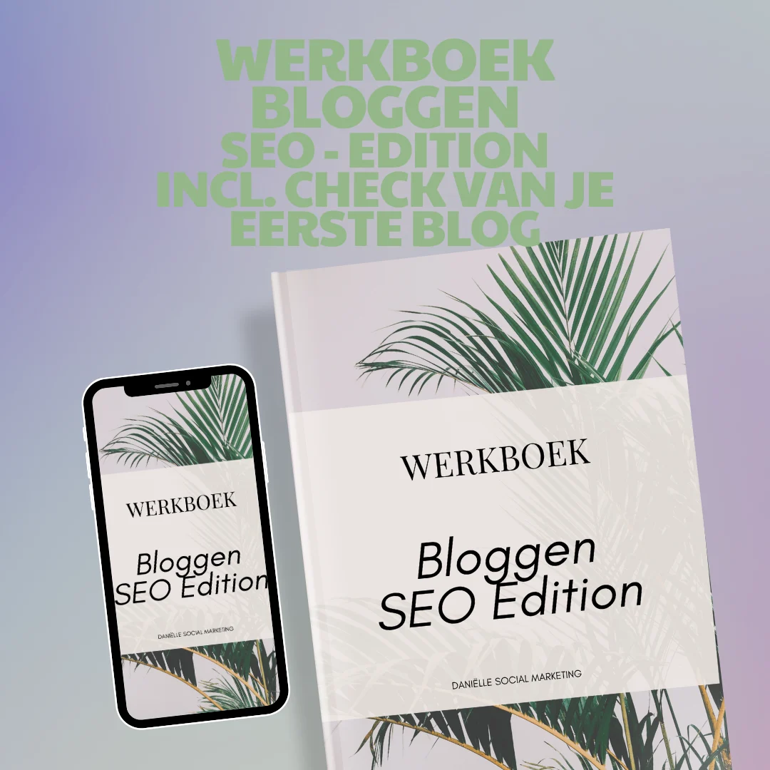 Werkboek bloggen SEO edition incl check op de eerste blog die is geschreven