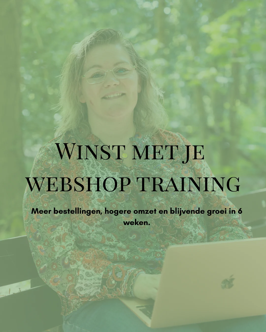 Danielle van danielle social marketing over de winst met je webshop training